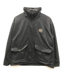 is-ness（イズネス）の古着「SHAKA SHAKA NYLON JACKET」｜ブラック