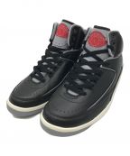 NIKEナイキ）の古着「AIR JORDAN 2 RETRO」｜ブラック×グレー