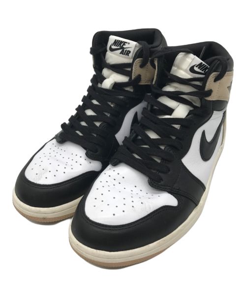 NIKE（ナイキ）NIKE (ナイキ) WMNS Air Jordan 1 Retro High OG ベージュ サイズ:27cmの古着・服飾アイテム