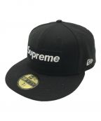 SUPREMEシュプリーム）の古着「World Famous Box Logo New Era」｜ブラック