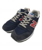 NEW BALANCEニューバランス）の古着「ローカットスニーカー」｜ネイビー