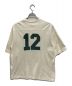 blurhms ROOTSTOCK JOURNAL STANDARD (ジャーナルスタンダード) Cotton Rayon 88 12 Print Football Tee JS フットボールTシャツ ベージュ サイズ:S：9000円