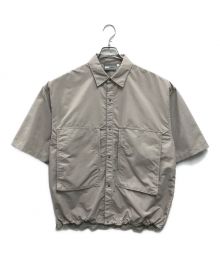 GRIP SWANY×koti BEAUTY&YOUTH（グリップスワニー×コティ ビューティアンドユース）の古着「GEAR SHIRT SSL 1.0」｜グレー