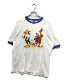 SUPREME（シュプリーム）の古着「Sex in Heaven Ringer Tee」｜ホワイト×ブルー