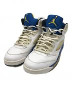 NIKEナイキ）の古着「AIR JORDAN 5 RETRO LANEY」｜ホワイト