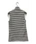 R.H.Vintage (ロンハーマン・ヴィンテージ) Striped Rib Sleeveless Top ホワイト×ブラック サイズ:XS：3980円