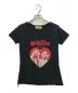 Hysteric Glamour（ヒステリックグラマー）の古着「HYSTERIC HEART チビTシャツ」｜ブラック