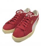 PUMAプーマ）の古着「SUEDE VTG NEVERWORN III」｜レッド