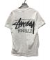 stussy (ステューシー) プリントTシャツ ホワイト サイズ:S：5000円