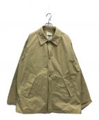 MARKAWAREマーカウェア）の古着「ORGANIC COTTON ALL WEATHER CLOTH TRAVELER COAT」｜ベージュ