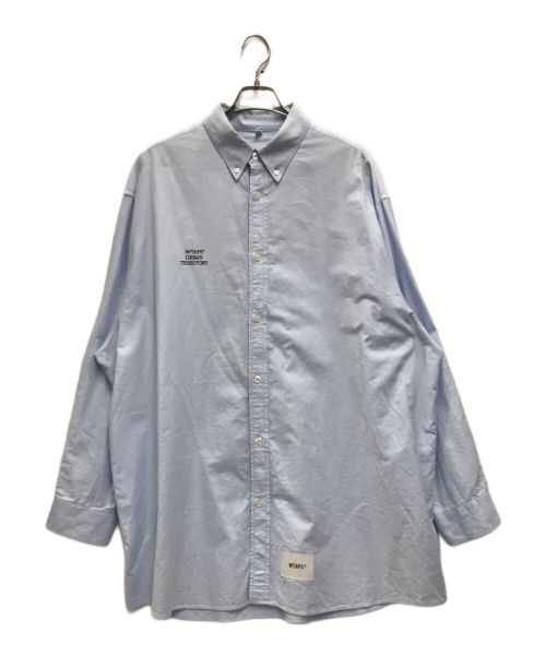 WTAPS（ダブルタップス）WTAPS (ダブルタップス) LS / COTTON. OXFORD. WUT ブルー サイズ:XLの古着・服飾アイテム