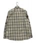 BURBERRY (バーバリー) ノヴァチェックパイルパッチシャツ ベージュ サイズ:M：25000円