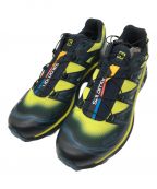 SALOMONサロモン）の古着「XT-6 Low Top Trail Running Shoes」｜イエロー×ブルー