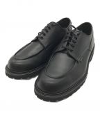 REGAL Shoe&Coリーガル）の古着「U-Tip Derby Shoes  GORE-TEX」｜ブラック