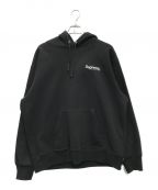 SUPREMEシュプリーム）の古着「23SS Worldwide Hooded Sweatshirt」｜ブラック