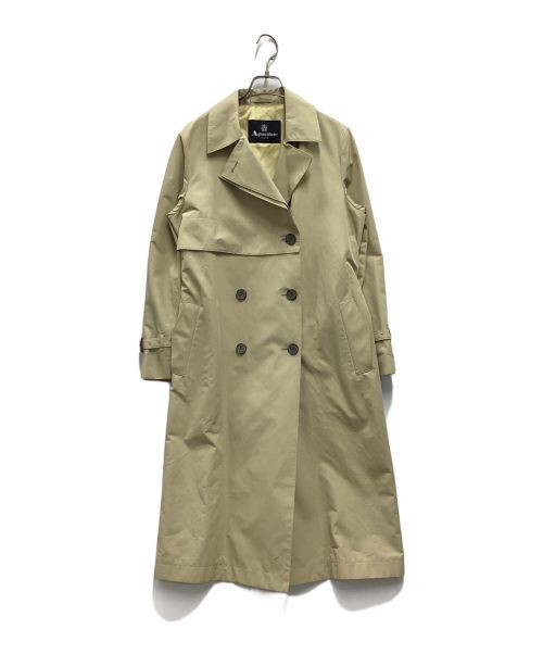 Aquascutum（アクアスキュータム）Aquascutum (アクアスキュータム) グログラントレンチコート ベージュ サイズ:10の古着・服飾アイテム