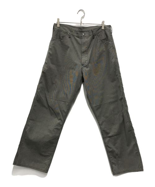 BEAMS PLUS（ビームスプラス）BEAMS PLUS (ビームスプラス) Painter Pants Cordlane ブラック×ホワイト サイズ:Mの古着・服飾アイテム