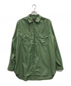 BEAMS PLUSビームスプラス）の古着「WORK Classic Fit Nylon Micro Mesh」｜グリーン