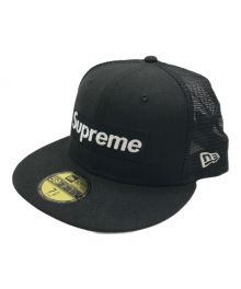 SUPREME×New Era（シュプリーム×ニューエラ）の古着「Mesh Box Logo CAP」｜ブラック