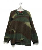 SUPREME×COMME des GARCONS JUNYA WATANABE MANシュプリーム×コム デ ギャルソン ジュンヤ ワタナベ マン）の古着「Brushed Camo Sweater」｜オリーブ