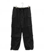 SUPREME×THE NORTH FACEシュプリーム×ザ ノース フェイス）の古着「Trekking Zip Off Belted Pants」｜ブラック