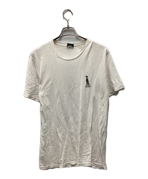 stussy（ステューシー）stussy (ステューシー) シャドーマンTEE ホワイト サイズ:Mの古着・服飾アイテム