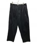 YOHJI YAMAMOTO×New Eraヨウジヤマモト×ニューエラ）の古着「N.E.C/STRETCH NE Side Tape Pants」｜ブラック