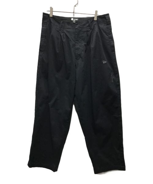 YOHJI YAMAMOTO（ヨウジヤマモト）YOHJI YAMAMOTO (ヨウジヤマモト) New Era (ニューエラ) N.E.C/STRETCH NE Side Tape Pants ブラック サイズ:2の古着・服飾アイテム