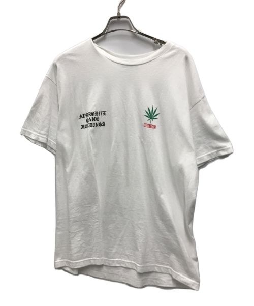 WACKO MARIA（ワコマリア）WACKO MARIA (ワコマリア) 舐達磨 (ナメダルマ) HIGH TIMES  T-SHIRT ホワイト サイズ:XLの古着・服飾アイテム