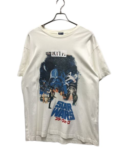 KITH（キス）KITH (キス) STAR WARS (スターウォーズ) A New Hope Vintage Tee ホワイト サイズ:Lの古着・服飾アイテム