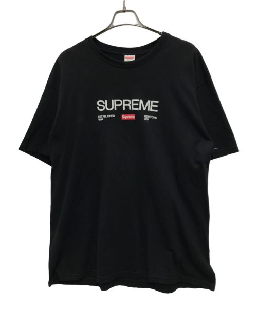 SUPREME（シュプリーム）Supreme (シュプリーム) Est.1994 Tee ブラック サイズ:XLの古着・服飾アイテム