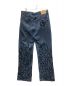 NOMANUAL (ノーマニュアル) TRIBAL EMBROIDERED DENIM PANTS インディゴ サイズ:L：5000円