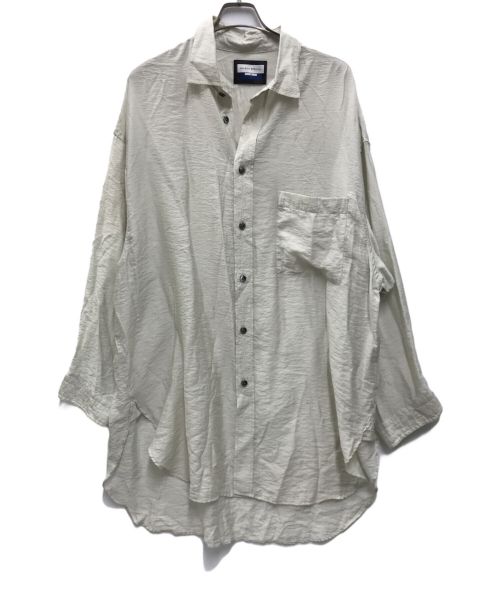 MAISON SPECIAL（メゾンスペシャル）MAISON SPECIAL (メゾンスペシャル) Sheer Silk Prime-Over Shirt Coat グレー サイズ:02の古着・服飾アイテム