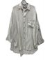 MAISON SPECIAL（メゾンスペシャル）の古着「Sheer Silk Prime-Over Shirt Coat」｜グレー