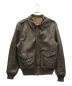 COOPER（クーパー）の古着「A-2 Leather Flight Jacket」｜ブラウン