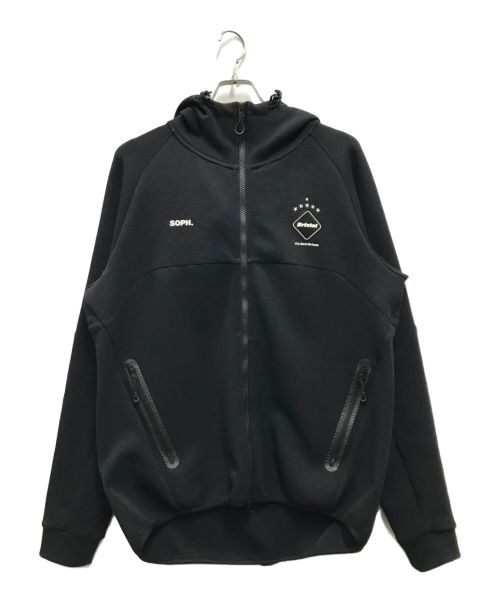 SOPH.（ソフネット）SOPH. (ソフネット) VENTILATION TRAINING HOODIE ブラック サイズ:Lの古着・服飾アイテム