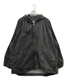 NAUTICA（ノーティカ）の古着「Hooded Denim Jacket」｜ブラック