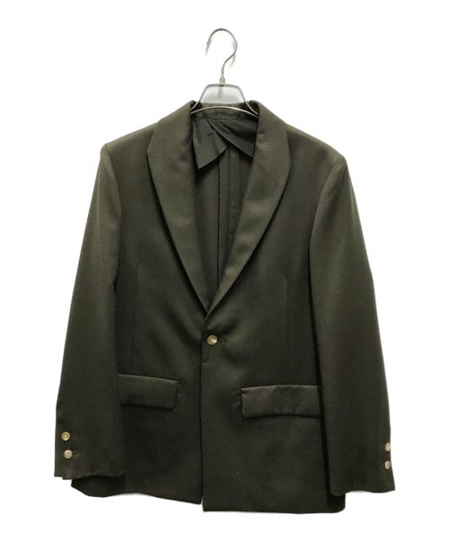 IRENISA（イレニサ）IRENISA (イレニサ) Modified Shawl Collar Jacket オリーブ サイズ:2の古着・服飾アイテム