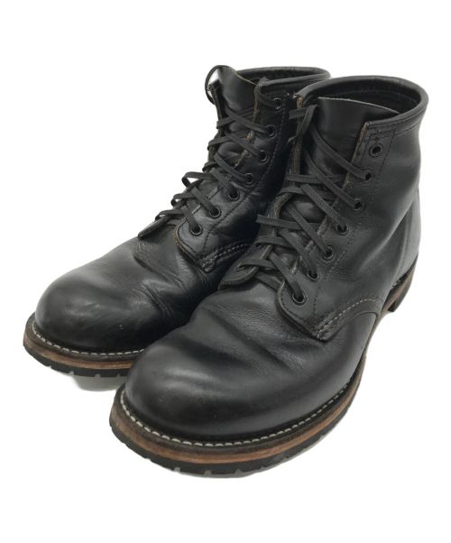 RED WING（レッドウィング）RED WING (レッドウィング) BECKMAN ROUND BOOTS ブラック サイズ:26.5cmの古着・服飾アイテム