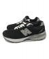 NEW BALANCE (ニューバランス) ローカットスニーカー ブラック×ホワイト サイズ:26㎝：15000円