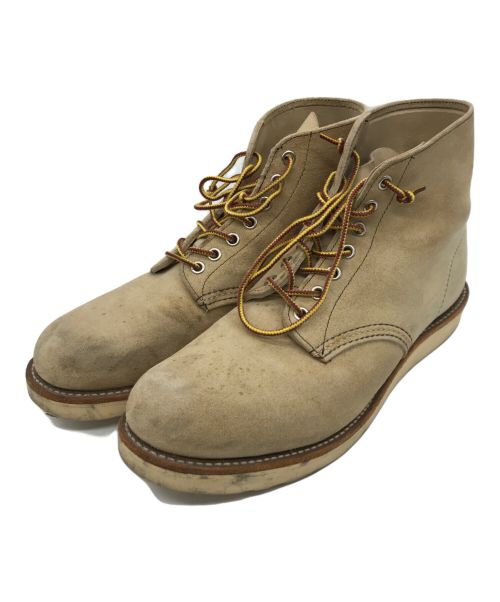 RED WING（レッドウィング）RED WING (レッドウィング) 6-inch Classic Round ベージュ サイズ:26.5cmの古着・服飾アイテム