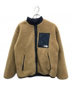 THE NORTH FACEザ ノース フェイス）の古着「リバーシブルエクストリームパイルジャケット」｜ベージュ×ネイビー