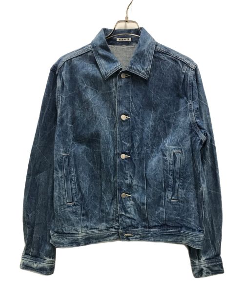 AURALEE（オーラリー）AURALEE (オーラリー) Selvedge Faded Light Denim Blouson インディゴ サイズ:4の古着・服飾アイテム