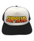 Supreme（シュプリーム）の古着「Gradient Mesh Back 5-Panel」｜ブラック×ホワイト