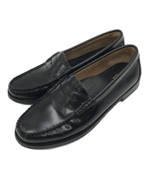 G.H.BASS（ジーエイチバス）G.H.BASS (ジーエイチバス) WEEJUNS PENNY LOAFERS ブラック サイズ:UK7.5の古着・服飾アイテム