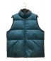 Marmot（マーモット）の古着「PERTEX(R) QUANTUM Reversible Down Vest」｜ブラック×ブルー