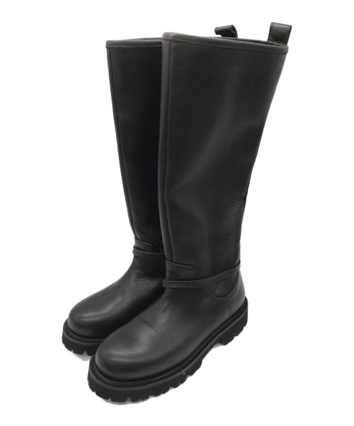 Caminando（カミナンド）Caminando (カミナンド) RIDING BOOTS ブラウン サイズ:6の古着・服飾アイテム