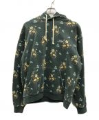 KITHキス）の古着「Begonia Floral Williams III Hoodie」｜グリーン