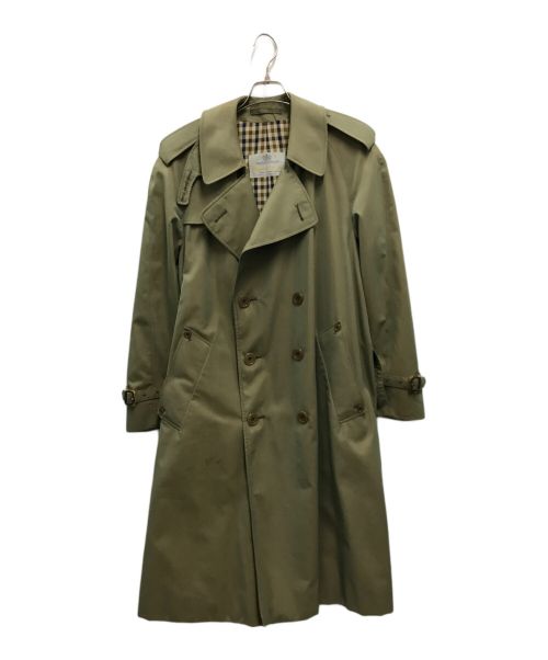 Aquascutum（アクアスキュータム）Aquascutum (アクアスキュータム) トレンチコート カーキ サイズ:記載なしの古着・服飾アイテム