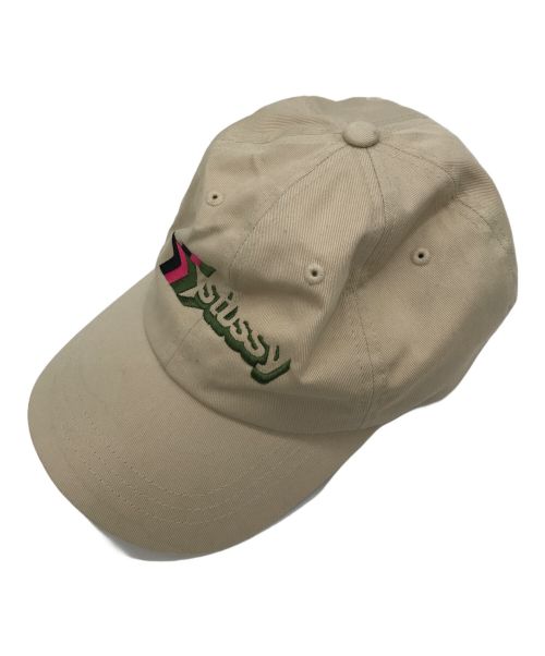 stussy（ステューシー）stussy (ステューシー) 3 Star Low Pro Strapback Cap ベージュ サイズ:FREEの古着・服飾アイテム